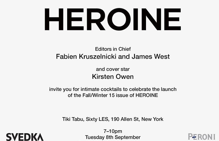 Heroine Magazine #3 Launch Event