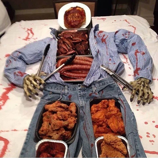 Freaky Food Display