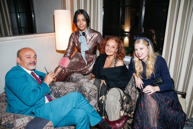 Christian Louboutin, Aurora James, Diane von Furstenberg, Gigi Burris