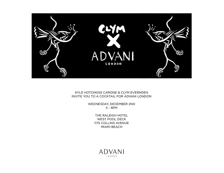 Kyle Hotchkiss Carone & CLYM Evernden Host A Cocktail Party For Advani London