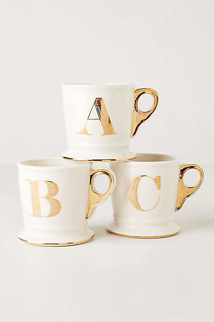 Letter Mug