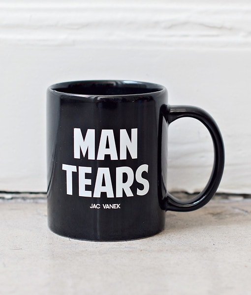 Man Tears Mug