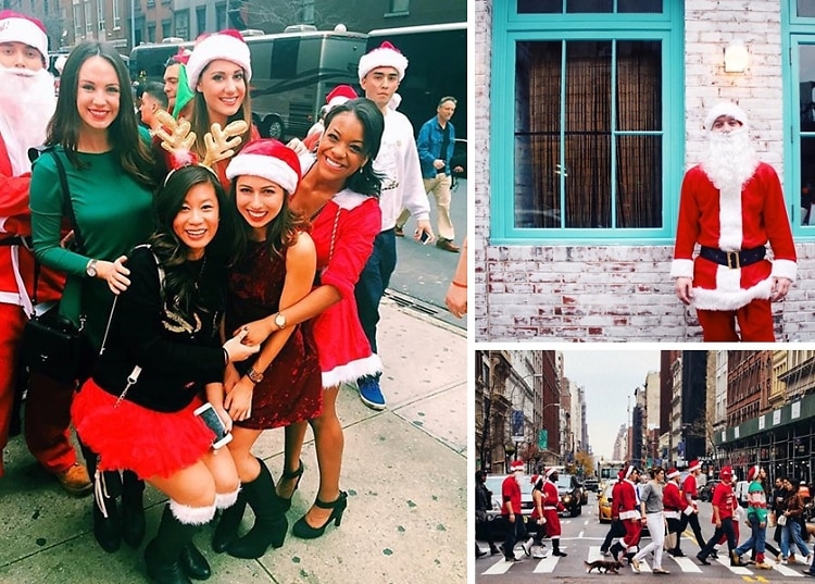 Instagram Round Up: SantaCon 2015 Takes Over NYC