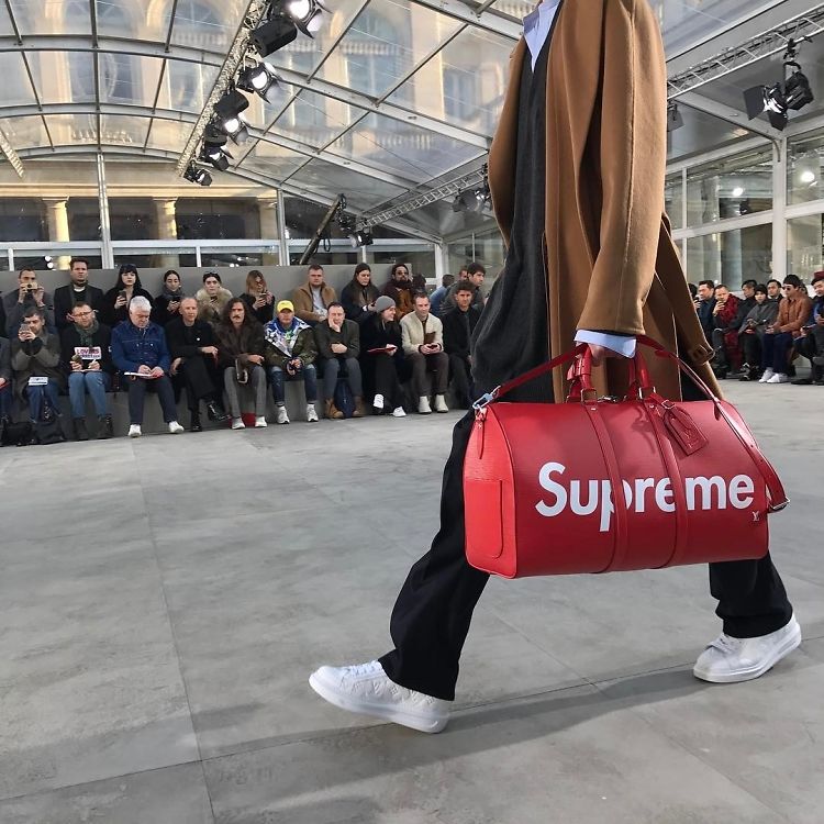 Upcoming Luxury Streetwear Collaborations : supreme and louis vuitton