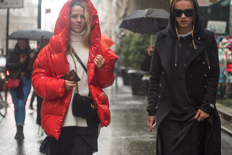 Fashion Week Street Style: Day 4 In The Rain