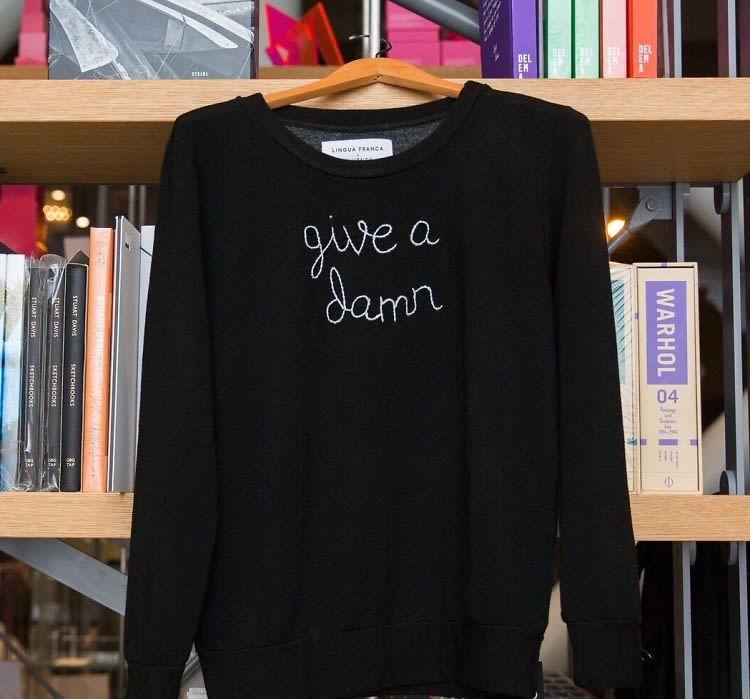 Lingua Franca's Political Sweaters Hit The Whitney Museum