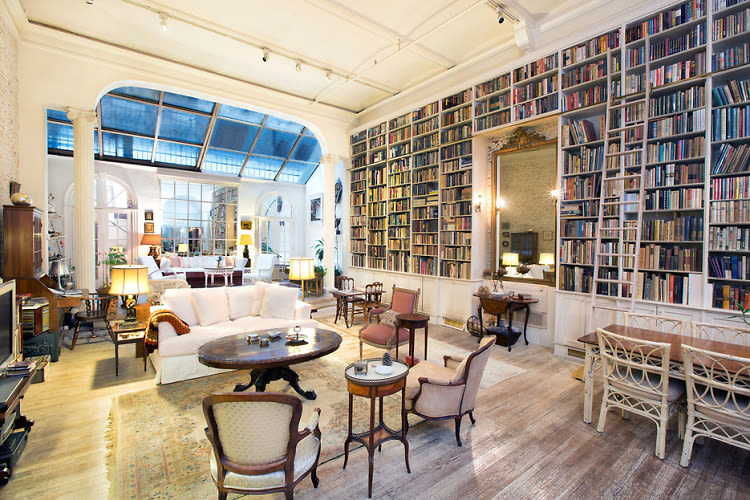 This Enchanting Noho Loft Is A Book-Lover's Dream