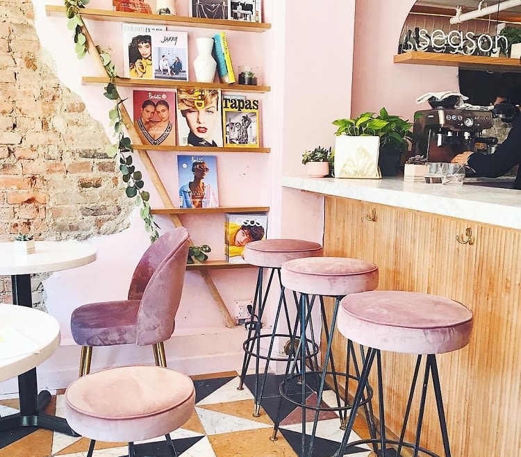 This Pink Bar & Cafe Is Already The Fashion Set's Favorite New Hang