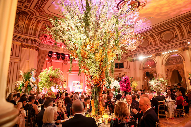 At the Plaza Hotel, The New York Botanical Garden and Guerlain Hosted an Orchid-Filled Evening