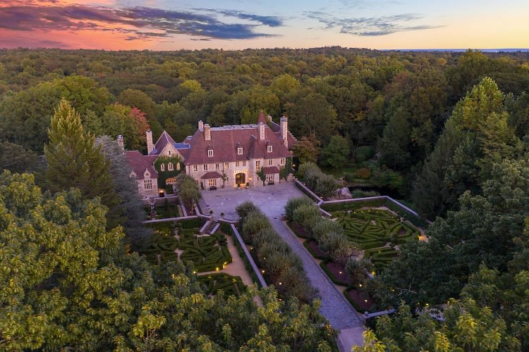 Inside Vince Camuto's Lavish Connecticut Chateau, Heading To Auction