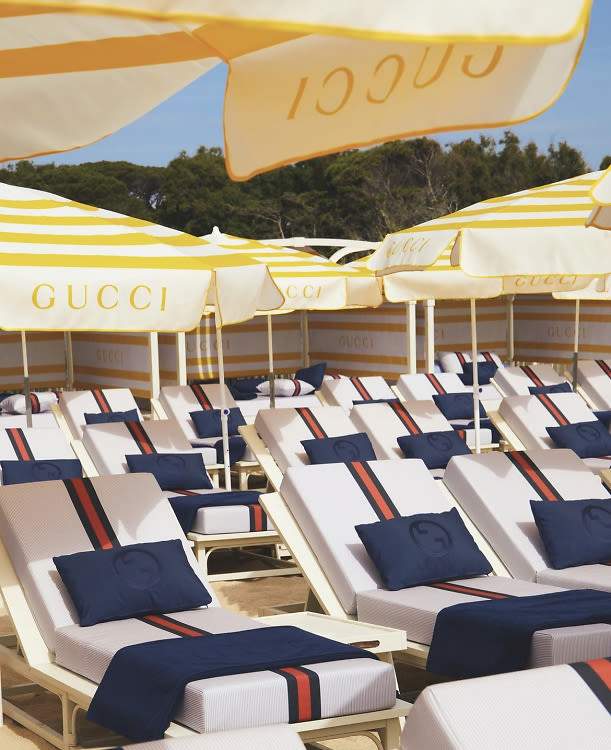 Gucci's New Beach Club Is The Sceniest Spot To Soak Up The Sun This Summer