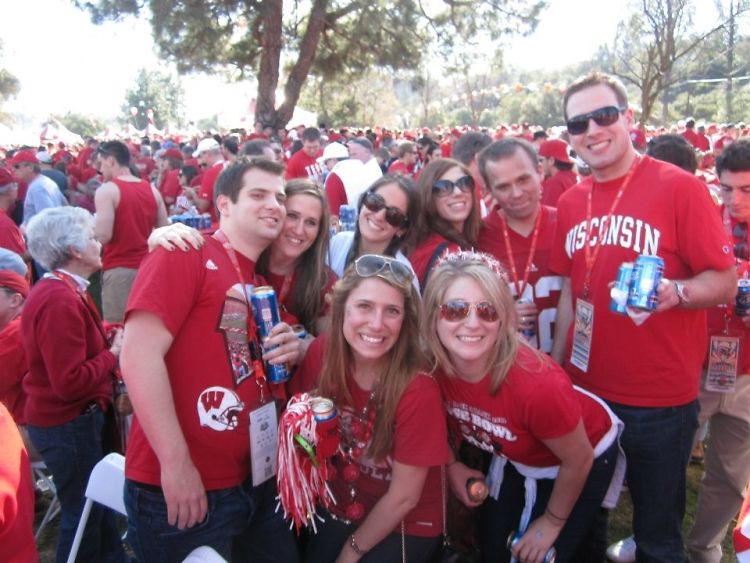 "Best $2k I Ever Spent!" Scenes From A Rose Bowl Tailgate, Wisco Badger