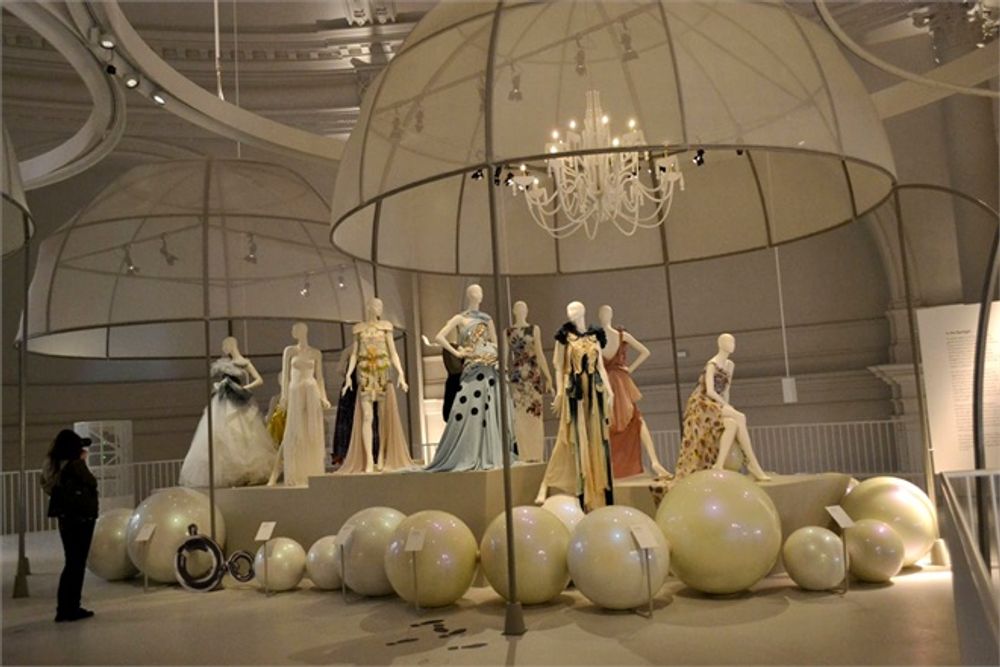 "Ballgowns British Glamour Since 1950" On Display At London's V&A Museum