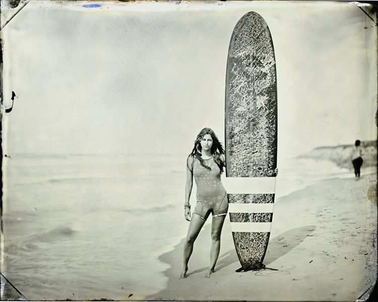 Summer Photo Of The Day: Vintage Inspired Surfers At Ditch Plains