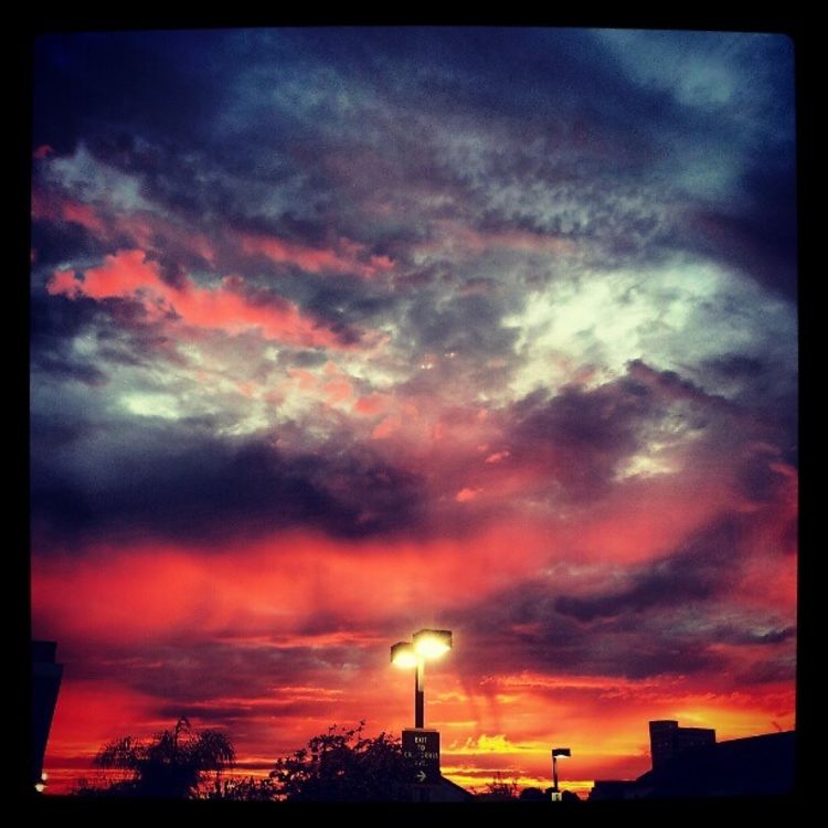 Instagram Roundup: The Best Of Last Night's Stunning L.A. Sunset