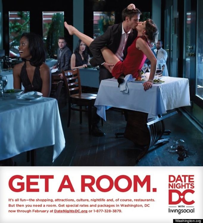 Date Night DC's New Valentine's Day Tourism Campaign "Get A Room"