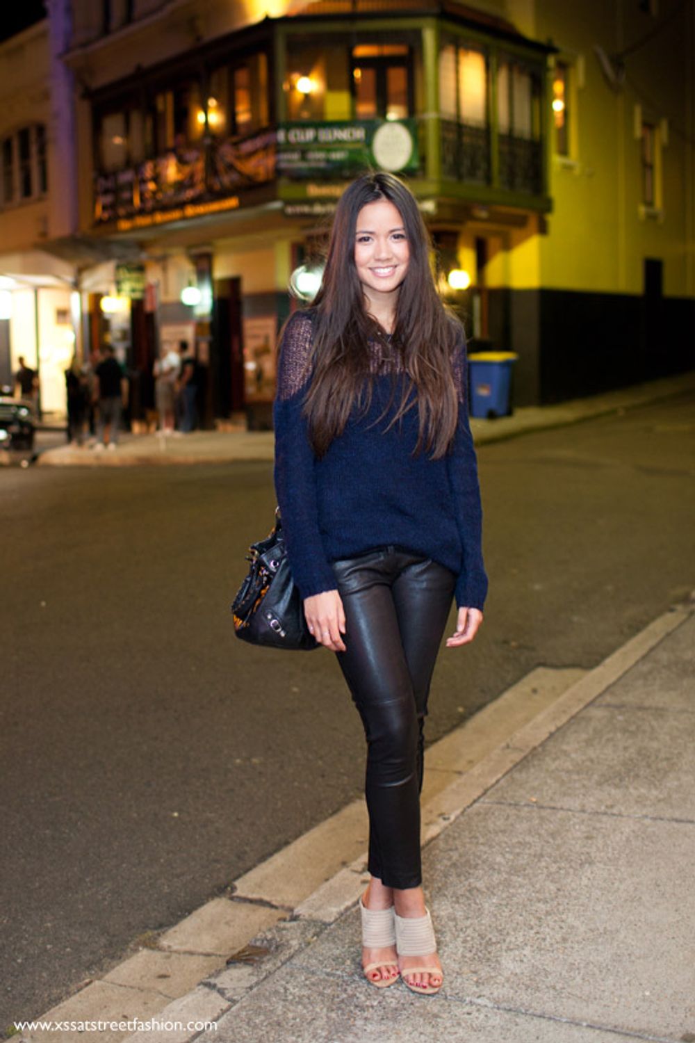 winter evening outfit