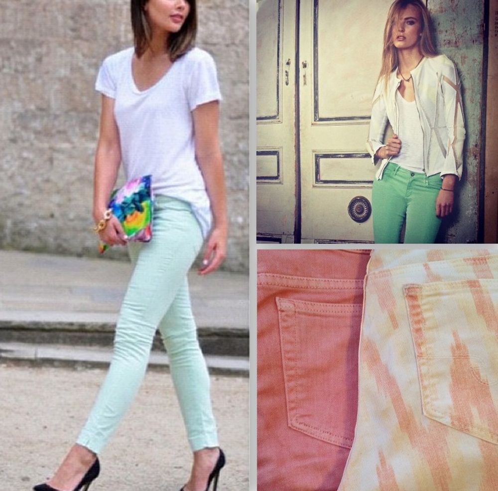 Trend Alert Brighten Up With 8 Pastel & Printed Jeans
