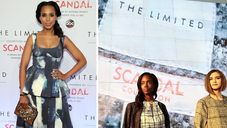 Interview Kerry Washington Talks Olivia Pope S Style More At The Limited Collection X Scandal Launch Party