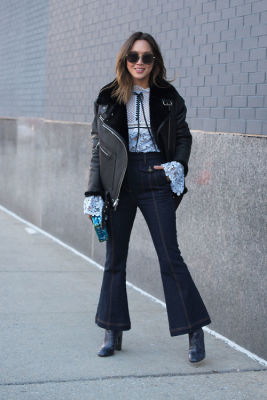 aimee song in New York Fashion Week Street Style: Day 3