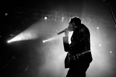 jesse rutherford in The Neighbourhood WIPED OUT! Tour at Fox Theater Pomona