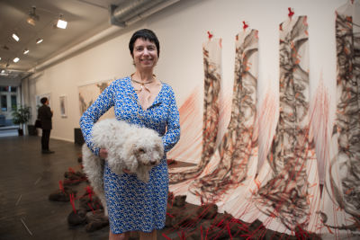 valerie goodman in Contemporary Artist Hui Chi Lee Debuts 'Lian : Lian' Exhibit