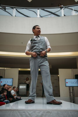 edgar ramos in Prom Preview Runway Show for Outstanding Local Students at The Shops at Montebello