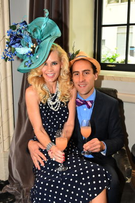 isaac lazerson in New York Philanthropist Michelle-Marie Heinemann hosts 7th Annual Bellini and Bloody Mary Hat Party sponsored by Old Fashioned Mom Magazine