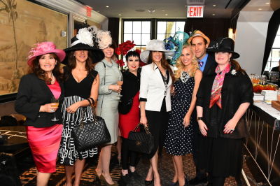 carmen dahdal in New York Philanthropist Michelle-Marie Heinemann hosts 7th Annual Bellini and Bloody Mary Hat Party sponsored by Old Fashioned Mom Magazine