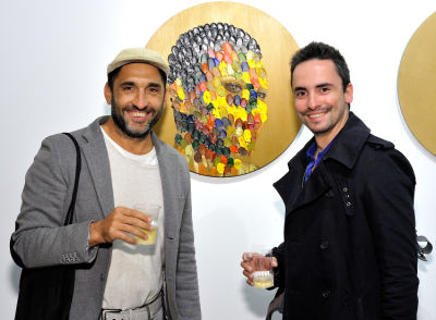 roberto pennisi in Art LeadHERS Exhibition Opening at Joseph Gross Gallery