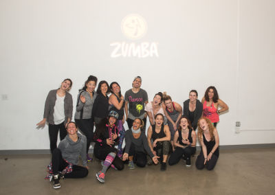 caitlin randolph in  Zumba and Yoga at LA Mother