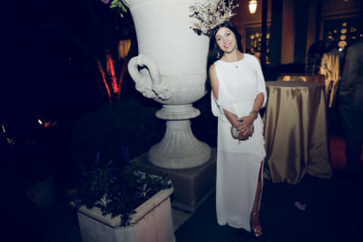 avishan bodjnoud in Best Dressed Guests: The 2016 Frick Collection Spring Garden Party