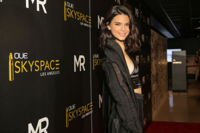 kendall jenner in Kendall Jenner hosts The Red Carpet Launch of the OUE Skyspace LA at the US Bank Tower