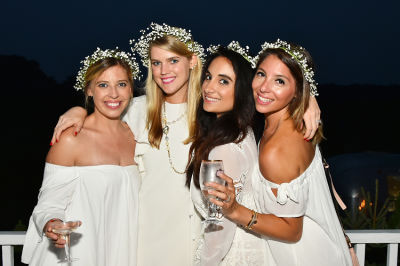 adrianna lauricella in #‎BLOOMINGENBLANC‬ Summer Soireé
