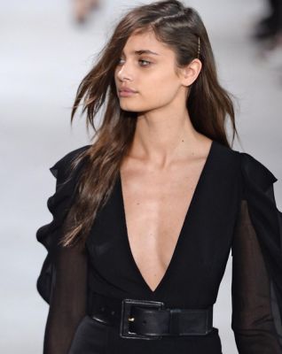 taylor hill in The Freshest Front Row Faces Of Fashion Week