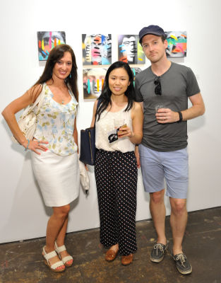ryan edwards in Not The Sum Of Its Parts exhibition opening at Joseph Gross Gallery