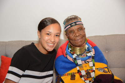 ashaya robinson in Belvedere Celebrates (RED) and Partnership with South African Artist, Esther Mahlangu at Ace Gallery in Los Angeles [Cocktail Reception]