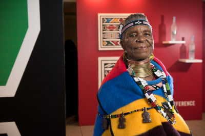 Belvedere Celebrates (RED) With South African Artist, Esther Mahlangu In Chicago