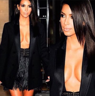 kim kardashian in 57 #NoBra Moments From Our Favorite Celebrities