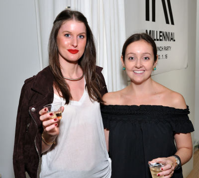 maggie maloney in MILLENIAL launch party