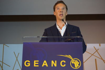 The GEANCO Foundation honors actor Benedict Cumberbatch for his humanitarian efforts