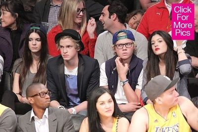 kendall jenner in Why Must Kendall Jenner Insist On Wearing Heels To Basketball Games?