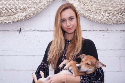 stephanie kay-meyer in Mowgli Rescue & Rahicali's Furry Friendsgiving at The Butcher's Daughter
