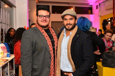 jonathan valdez in Fab x Broad City Launch Event