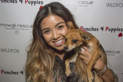 jecka dantic in Punches for Puppies: Mowgli Rescue's Fundraiser Event