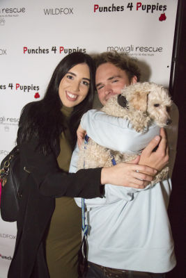 spencer morgan in Punches for Puppies: Mowgli Rescue's Fundraiser Event