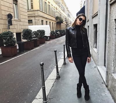 sistine stallone in Sistine Stallone Is Fashion's Newest It Girl