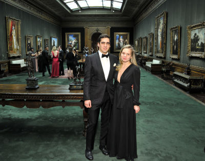 abby ledes in The Frick Collection Young Fellows Ball 2017