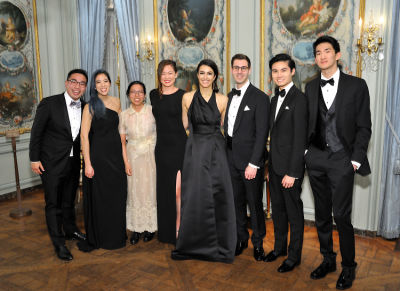 gloria lin in The Frick Collection Young Fellows Ball 2017