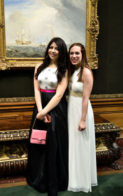 allie lavine in The Frick Collection Young Fellows Ball 2017